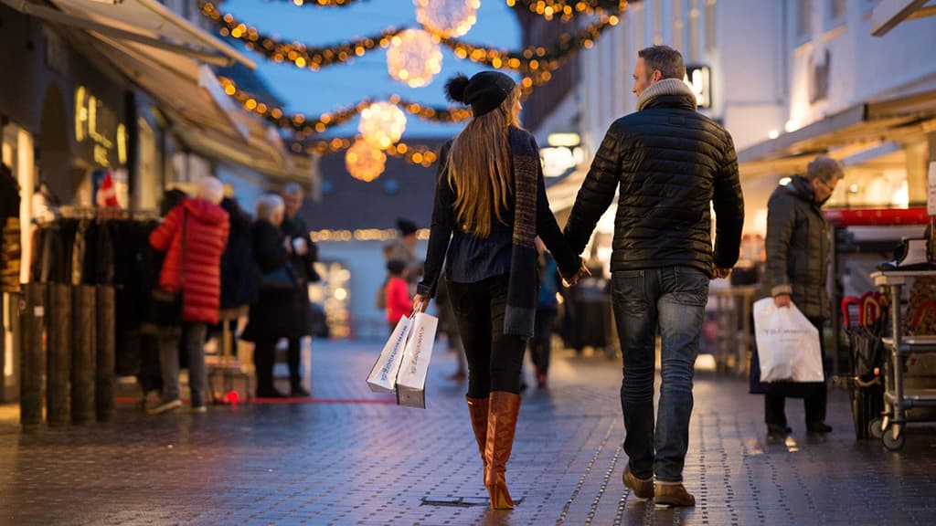 Christmas shopping in Viborg